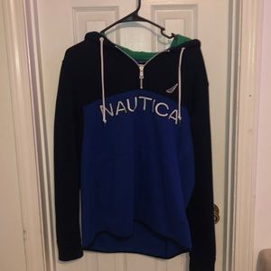 Nautica quarter zip hoodie